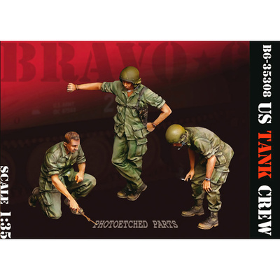 B6-35308 Bravo-6 1/35 US Tank Crew / Экипаж американского танка