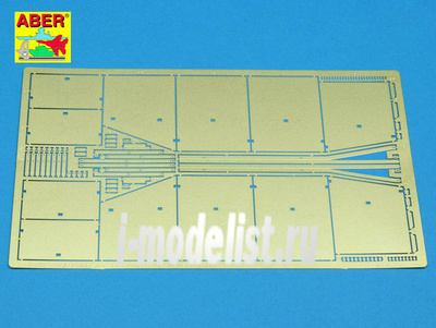 35 A022 Aber 1/35 Фототравление для Side skirts for Sturmgeschutz III, Ausf. G (early model)
