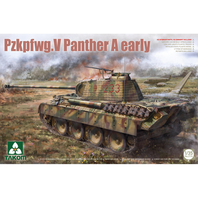 2174 Takom 1/35 Немецкий средний танк Pz.Kpfw.V Sd.Kfz. 171 Panther Ausf. A (ранний)
