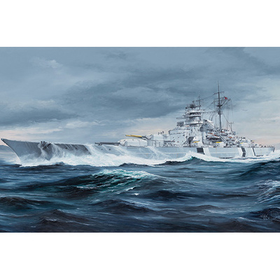 05358 Трубач 1/350 Немецкий линкор «Bismarck»