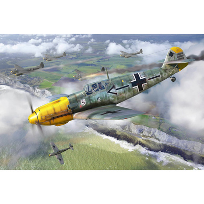 81792 HobbyBoss 1/48 Немецкий истребитель Messerschmitt Bf-109E4