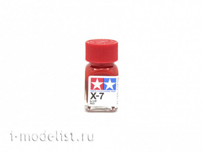 80007 Tamiya X-7 Red (Red) Enamel paint