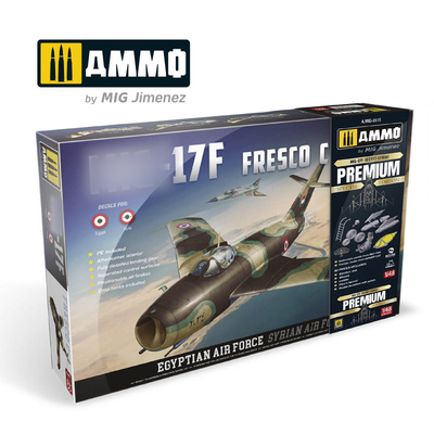 AMIG8515 Ammo Mig 1/48 Истребитель М-17F, Египет-Сирия, Премиум-версия