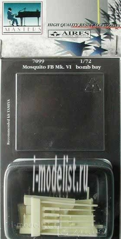 7099 Aires 1/72 Набор дополнений Mosquito FB Mk.VI / NF Mk.II bomb bay