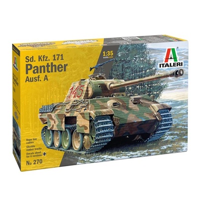0270 Italeri 1/35 Танк Sd.Kfz. 171 Panther Ausf. A