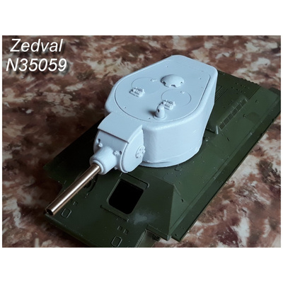N35059 Zedval 1/35 Набор деталей для конверсии танка тип 34/76 в танк тип 34-122
