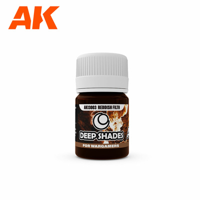 AK13003 AK Interactive Продукт Deep Shades для создания контрастности Reddish