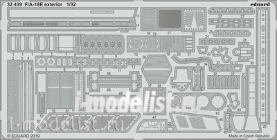 32439 Eduard 1/32 F/ A-18E экстерьер