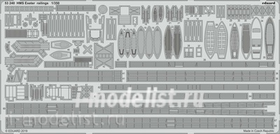 53240 Eduard 1/350 HMS Exeter поручни