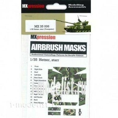 MX35006 MXpression 1/35 Камуфляжная маска Hetzer Star