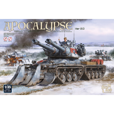BC-003 Border Model 1/35 Советский танк Апокалипсис (Apocalypse) версии 2.0