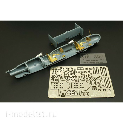 BRL48128 Brengun 1/48 Фототравление двух кресел для Ohka MXY7-K1 KAI