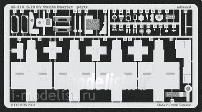 35410 1/35 Eduard photo etched parts for S-10 SV Strela interior