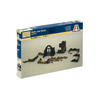 6087 Italeri 1/72 Walls And Ruins