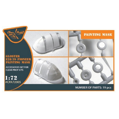 CPA72005 Clear Prop! 1/72 Masks for Gloster E.28/39 Pioneer