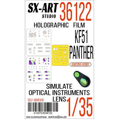 36122 SX-Art 1/35 Имитация смотровых приборов KF51 Panther (Amusing Hobby)