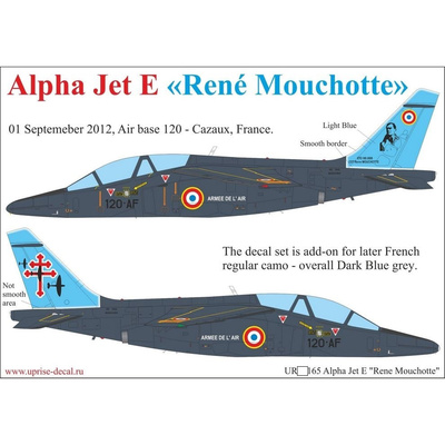 UR72165 UpRise 1/72 Декали для Alpha Jet E 