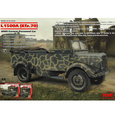 35525 ICM 1/35 Германский автомобиль Мерседес L1500A (Kfz.70)