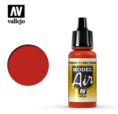 71085 Vallejo Краска акриловая `Model Air` Красный 