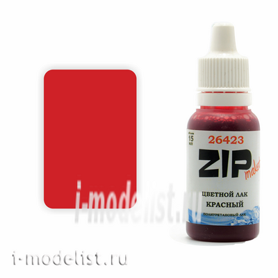 26423 ZIPmaket ЦВЕТНОЙ ЛАК КРАСНЫЙ