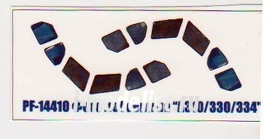 PF-14410 PasDecals 1/144 Лазерная декаль на фото остекление пилотской кабины на А310