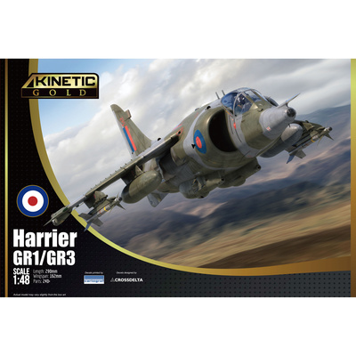 K48060 Kinetic 1/48 Истребитель Harrier GR1/GR3