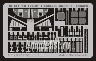 49421 Eduard 1/48 Фототравление для CH-47C/HC-1 interior S.A.