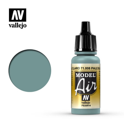 71008 Vallejo acrylic Paint `Model Air` Pale Blue