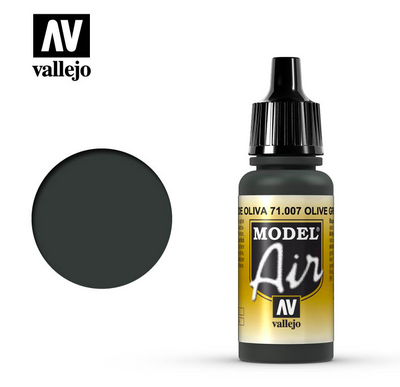 71007 Vallejo acrylic Paint 'Model Air` Olive Green