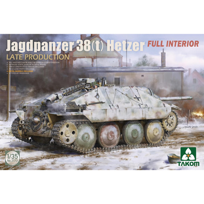 2172 Takom 1/35 German self-propelled gun Jagdpanzer 38(t) Hetzer (late)