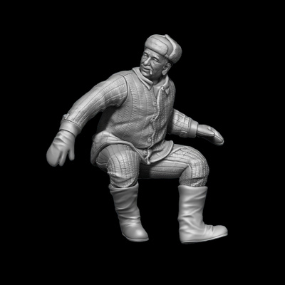 Im35079 Imodelist 1/35 Фигура водителя для СТЗ-5 (Звезда)