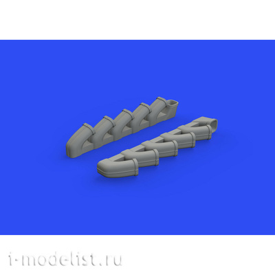 648588 Eduard 1/48 Набор дополнений Ил-2, выхлопные патрубки