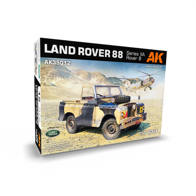 AK35012 AK Interactive 1/35 Внедорожник Land Rover 88 Series IIA