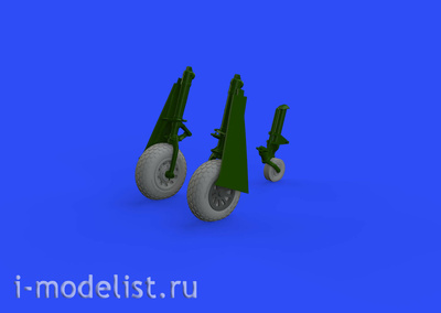 648503 Eduard 1/48 Набор дополнений P-51D колёса с овальным протектором