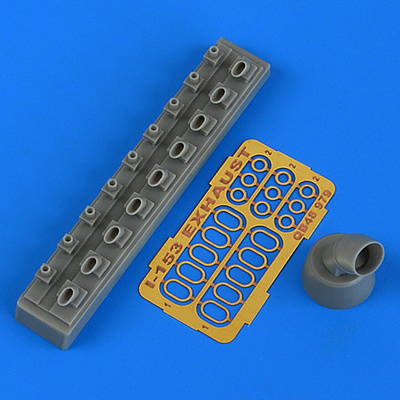 QB48 979 Quickboost 1/48 Выхлопное сопло для I-153 Chaika
