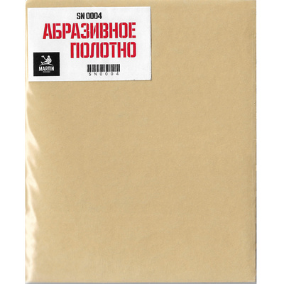 SN0004 Martin Абразивное полотно, P1000, 1 лист 114х95 мм