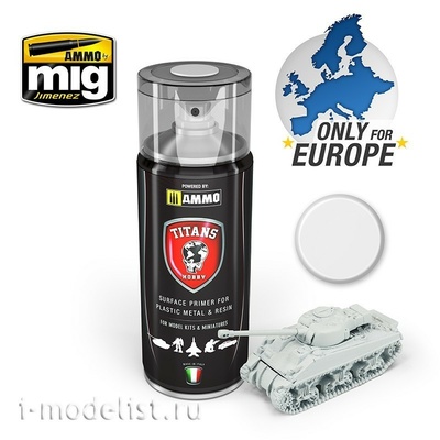 TTH101 Ammo Mig Белая матовая грунтовка