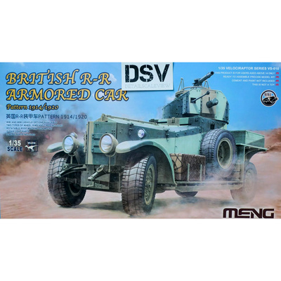 VS-010 Meng 1/35 Британский бронеавтомобиль R-R Pattern 1914/1920