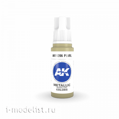 AK11206 AK Interactive Краска акриловая 3rd Generation жемчужный, 17 мл