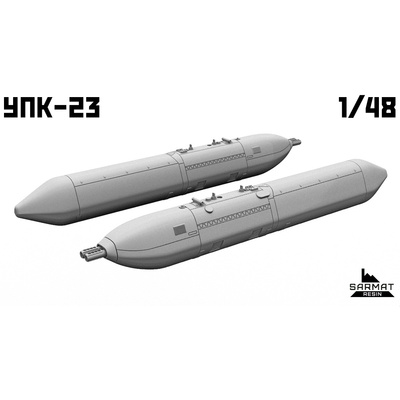Im48017 Sarmat Resin 1/48 УПК-23 - Универсальный пушечный контейнер (2 в наборе)