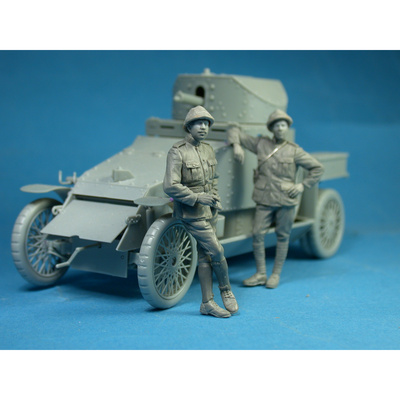 F35-010 Copper State Models 1/35 Офицер бельгийского бронированного автомобиля