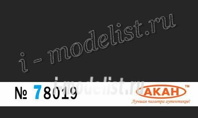 78019 akan Gray semi-matte standard 15 ml.