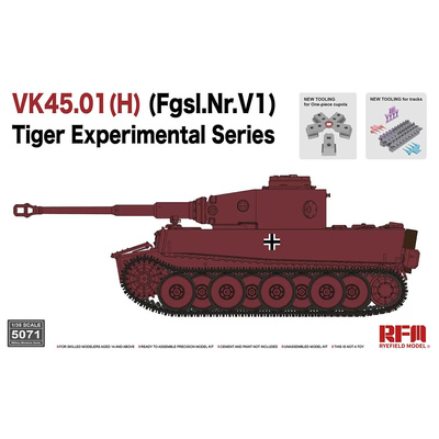RM-5071 Rye Field Model 1/35 Немецкий танк VK45.01(H) (Fgsl.Nr.V1), прототип Tiger I