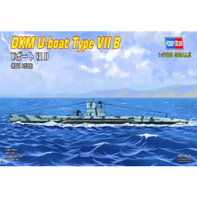 87008 HobbyBoss 1/700 German U-boat Type Ⅶ B