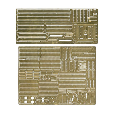 035446 Микродизайн 1/35 Набор фототравления противокумулятивных экранов на танк Т-80БВМ (Трубач)