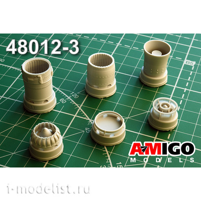 AMG48012-3 Amigo Models 1/48 МiGG-21БИС/MiGG-21-93 Реактивное сопло двигателя Р25-300