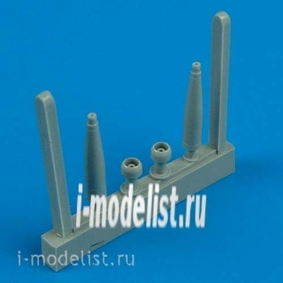 QB48 256 Quickboost 1/48 Авиационное вооружение для Spitfire Mk. IXe cannon barrels