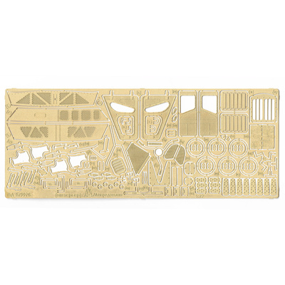 072276 Микродизайн 1/72 Набор фототравления на Мu-4 экстерьер (Моделист, КР, Smer)