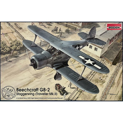 447 Roden 1/48 Beechcraft GB-2 Staggerwing (Traveller Mk.II)