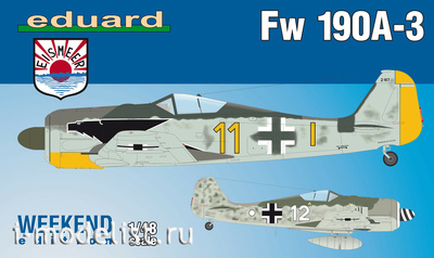 84112 Eduard 1/48 German world war II fighter Fw 190A-3